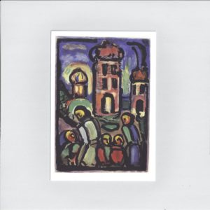 Rouault christ et pauvres